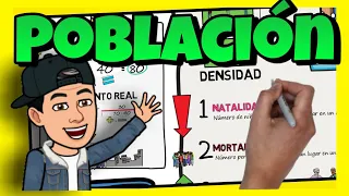 👨‍👩‍👧‍👦 La POBLACION 👨‍👩‍👧‍👦 para NIÑOS de PRIMARIA