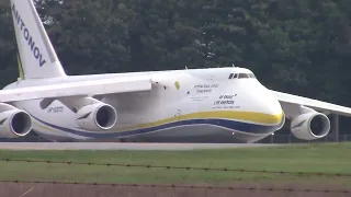 Antonov AN-124-Departure-Portsmouth NH Airport-Pease AFB-KPSM-September 2023