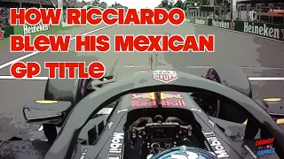 Why Ricciardo Got Smashed Off The Line At The Mexican Grand Prix (ONBOARD)