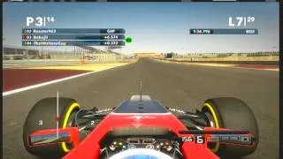 F1 2012 Season 2 Race 8 - Bahrain Highlights