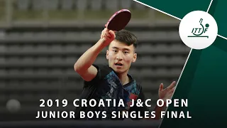 Chen Yuanyu vs Niu Guankai | 2019 ITTF Croatia J&C Open Highlights  (JBS Final)