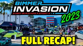 FULL BMW INVASION 2023 RECAP! | BMW HEAVEN!! #BimmerInvasion