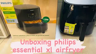 UNBOXING PHILIPS ESSENTIAL XL AIR FRYER 6,2l || I BOUGHT A NEW AIRFRYER #southafricanyoutuber