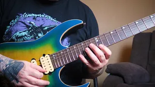 My Top 5 Favorite Guitar Solos to Play! Megadeth Tornado of Souls Attempt