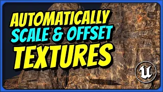 Dynamically Scale and Randomize Textures | Unreal Engine 5