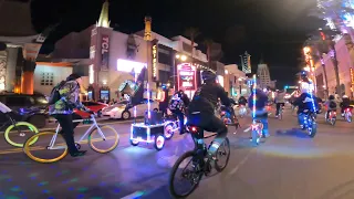 Critical Mass huge group ride Los Angeles 2023