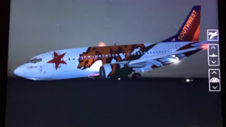 Southwest Airlines B737-500 Failed Nose Gear Landing Aerofly 2