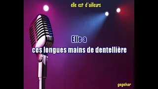 elle est d'ailleurs...de PIERRE BACHELET ma version en karaoke