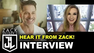 Zack Snyder Interview - HBO Max Snyder Cut 2021 - EXCLUSIVE