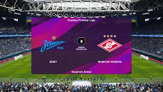 PES 2020 | Zenit vs Spartak Moscow - Russian Cup | 19/07/2020 | 1080p 60FPS