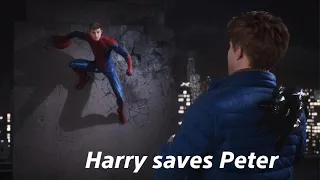 Marvel's Spider-Man 2 - Harry saves Peter (with The Amazing Spider-Man suit) #gaming #spidermanps5