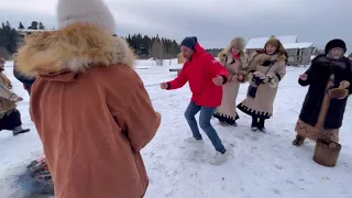 Съёмки передачи телекомпании НТВ «Поедем, поедим!» в Парабельском районе. Backstage.