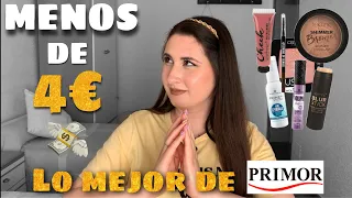 LO MEJOR DE PRIMOR POR MENOS DE 4€ 😱💸 | MAQUILLAJE LOW COST | Technic, W7, Revolution, Catrice...