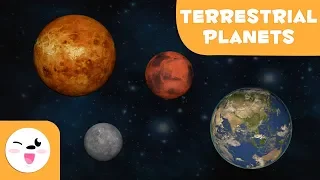 Terrestrial planets - The Solar System for kids