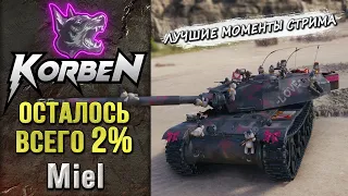 ДО ОТМЕТОК ВСЕГО 2% • Miel ◄Моменты стрима►