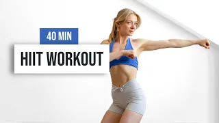 40 MIN SUMMER SHRED HIIT WORKOUT - (Advanced), No Equipment, No Repeats