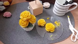 은드림 ) 앙금플라워 무료강의  장미짜기 bean paste flower -buttercream flowers ( rose ) piping