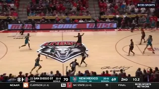 #22 San Diego State vs New Mexico WILD Ending | 2023 College Basketball