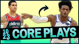 NBA DFS Slate - Top 5 Core Plays - 10/23/2022