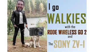 A walk with the Sony ZV-1 and Rode Wireless Go II