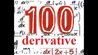 100 calculus derivatives| Student Super Study Guide| AP Calculus AB|Differentiation