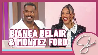 Getting Hyped with WWE Stars Bianca Belair and Montez Ford | Sherri Shepherd