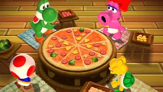 Mario Party 9 - Free for All Minigames - Yoshi Birdo Koopa Toad #6