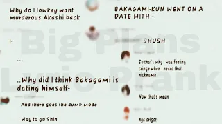 Big Plans "Lyric Prank" • Kuroko no basket • Prank wars-