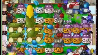Plants vs Zombies: Survival Endless 44 flags to 49 flags