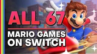 All 67 Super Mario Games on Nintendo Switch