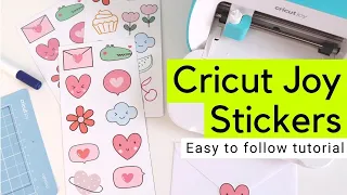 How to Make Cricut Joy Stickers