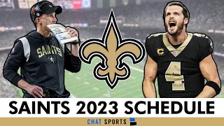 New Orleans Saints 2023 NFL Schedule, Opponents And Instant Analysis