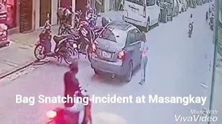 Bag Snatching Incident at Masangkay - January 3, 2021