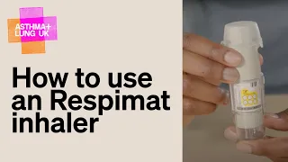 How to use a Respimat inhaler