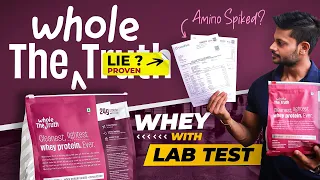 THE WHOLE TRUTH WHEY PROTEIN LAB TEST REPORT || #review #supplements #health #fitness