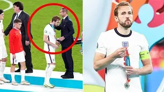 England Players Slammed By Fans For Taking Off Runners-Up Medals After Euro Final Defeat To Italy!