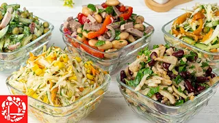 10 SALADS WITHOUT MAYONNAISE for the Holiday Table 🥗😍👍 Quick and Tasty salads for Easter