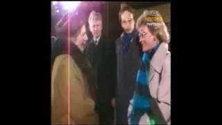 PRL 1988 Margaret Thatcher w Polsce dzień 1.