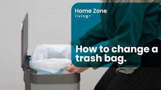 How to Insert Your Trash Bag with Home Zone Living