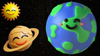 Ηλιακό σύστημα | Μαθαίνω τους πλανήτες | Παιδική φωνούλα ❤️