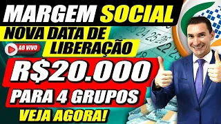 AGORA SIM: LIBERAÇÃO de R$20000 P/ APOSENTADOS e PENSIONISTAS TEVE NOVA DATA DEFINIDA MARGEM SOCIAL