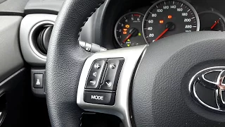 Toyota Yaris 1.4 diesel 1 week update interior.