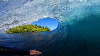 THE BEST SURF OF MY LIFE!! (RAW POV: ENDLESS TUBES)