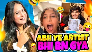 Abh ye Artist Bhi Ban gya 😂✨|Funny Awkward Reaction On  @adarshuc  New Omegle video😜
