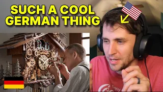 American reacts to German Cuckoo Clocks