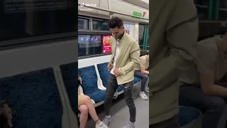 America bodybuilder subway prank VIDEO funny reaction tiktok meme
