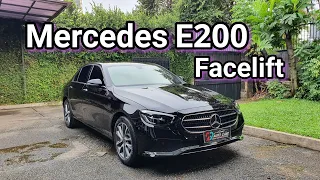 Mercedes Benz E200 Facelift 2022