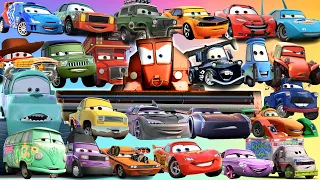 Looking For Disney Pixar Cars Lightning Mcqueen, Rip Clutchgoneski, Hudson Hornet, Finn Mcmissile