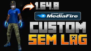 CUSTOM COM SKIN E SEM SKIN 120 FPS PARA FREE FIRE MINI ATUALIZAÇÃO 1.64.8, PARA CELULARES FRACOS!!!