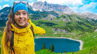 Idyllische Wanderung auf dem Lechweg zum Formarinsee bei Lech am Arlberg